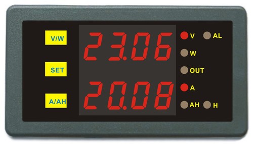 Battery Monitor DC 200V 50A Voltmeter Ammeter Charge Discharge Status Tester - Picture 2 of 10