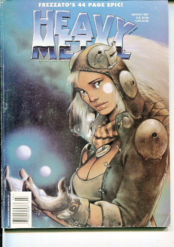 HEAVY METAL LOT (4) AVE VF- CORBEN STERANKO KING FREZZATO 1981-1997 - Picture 8 of 9