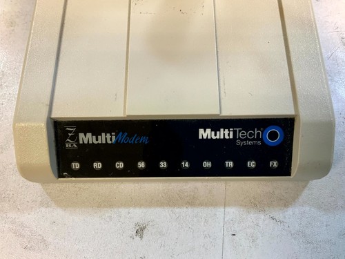MultiTech MT5634ZBA MultiModem ZBA V.92 56Kbps Data/Fax Modem with Adapter H7A* - Picture 2 of 4