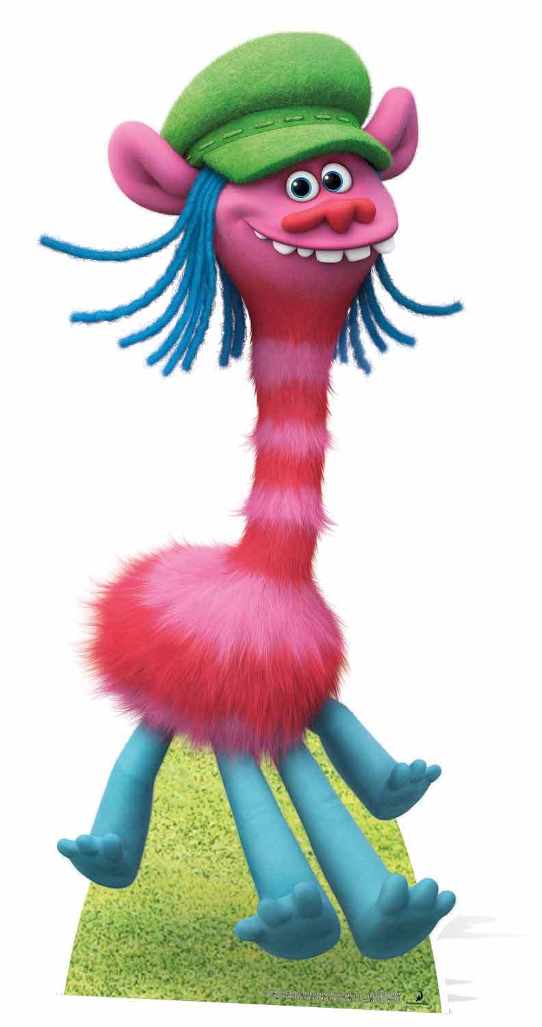 Cooper from DreamWorks Trolls Cardboard Cutout / Standee / Standup Funches