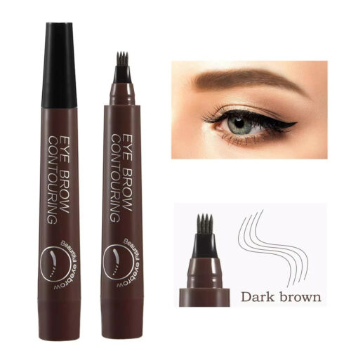 Eyebrow Tattoo Pen Waterproof Eyebrow Pencil Tattoo Eyebrow Pen for Makeup - Picture 3 of 11
