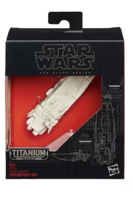 Star Wars The Black Series Titanium Edition Serie First Order Transporter