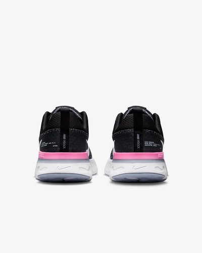 Nike React Infinity 3 Uomo Taglia 11 Corsa su Strada Nero Bianco Palestra DZ3014 001 Nuove - Foto 5 di 8
