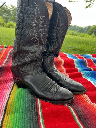 Vintage NOCONA USA weiches Leder COWBOY WESTERN ROCKABILLY STIEFEL Herren 9 - Bild 3 von 23