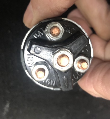 Universal Ignition Key Starter Switch With 2 Keys For Car Truck Tractor Trailer - Picture 3 of 6