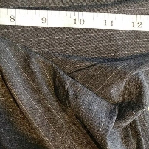Pantalones para mujer Lane Bryant gris a rayas vestido plisado talla grande 26 - Imagen 6 de 8