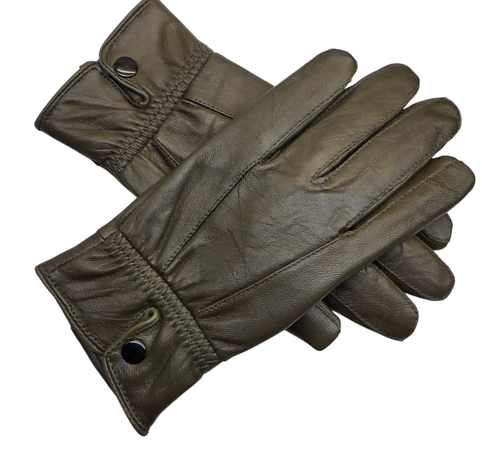 Nuevos guantes de cuero real súper suaves totalmente forrados varios colores invierno para dama - Imagen 164 de 173