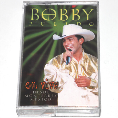 Bobby Pulido - En Vivo Desde Monterrey Mexico (Cassette Tape 1998) PLAY TESTED