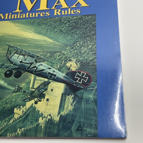 GDW Blue Max Miniatures Rules UNPUNCHED 0760 1995 NEW SEALED - Picture 5 of 14