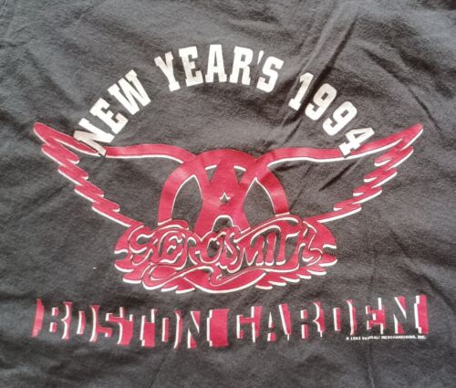 Camicia vintage 1994 Aerosmith Get A Grip XL rara concerto Boston Capodanno  - Foto 1 di 7