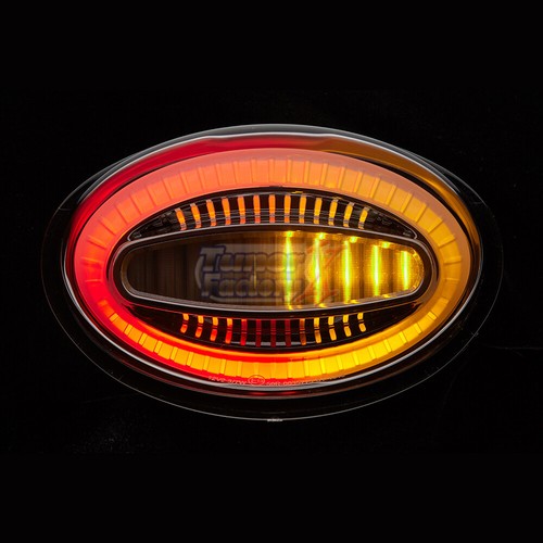 18-2023 2024 FIT KAWASAKI Z900RS Z 900 RS LED TAILLIGHT INDICATORS BRAKE SMOKED - Picture 6 of 10