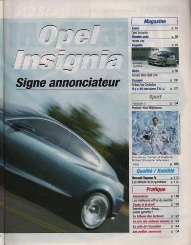 L'AUTO JOURNAL 2003 631 SMART ROADSTER BRABUS V6 BITURBO FERRARI 612 SCAGLIETTI - Bild 3 von 3