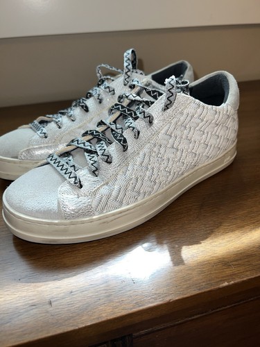 P448 John White Sneaker Size 38 Worn Handful Of Times. - Picture 4 of 14