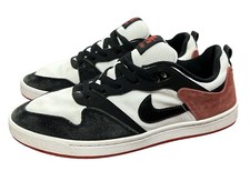 Nike SB Alleyoop Skate Shoes Size 8.5 - Chicago Red Black Toe Men's Sneakers