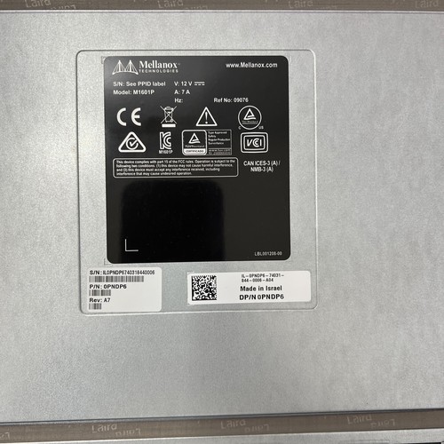 Dell M1601P 16-Port 10GBe Ethernet Pass Through-k Module PNDP6 - Picture 2 of 5