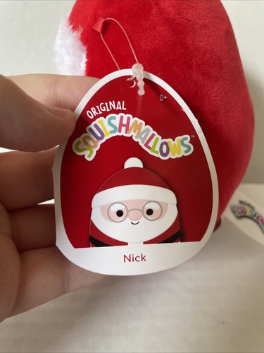 Squishmallow 5” Christmas Nick Santa Claus Plush - Picture 3 of 3