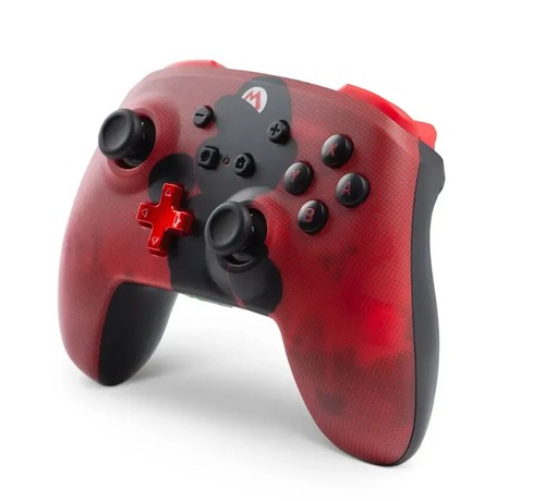 PowerA Enhanced Wireless Controller for Nintendo Switch - Mario Silhouette - Picture 2 of 11