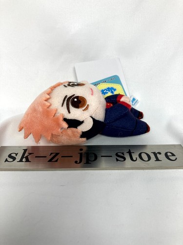 Jujutsu Kaisen Yuji Itadori Plush Doll Mascot Pyokotomo 10cm SEGA Japan NEW - Picture 2 of 12
