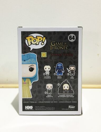 NEW SDCC 2018; FUNKO POP! GAME OF THRONES LADY OLENNA TYRELL VINYL #64 - Picture 4 of 7