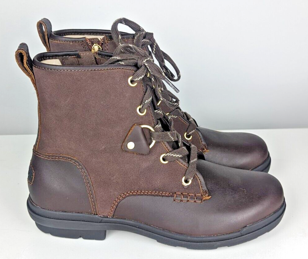 Size 8 - Women's UGG Hapsburg Hiker Boots - Scotch Waterproof Leather