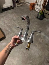 8 Pfister bathroom faucets, chrome finish, basically brand new