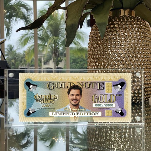 Dancing With the Stars TV Show Collectibles - Limited Edition - 24K Gold Notes - Picture 15 of 18