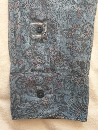 HUGO BOSS ORANGE | ConceptE | Slim Fit (S) | Multicoloured Blue Abstract Floral - Picture 10 of 14