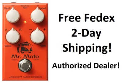 J Rockett Audio Mr. Moto トレモロ・リバーブ ギター J ROCKETT AUDIO