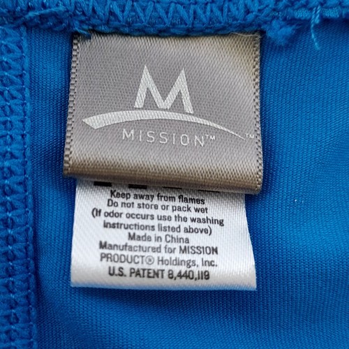 Enduracool Mission Erwachsene Kühlende Halsgamasche Blau Multifunktionale Gesichtsmaske  - Bild 6 von 10