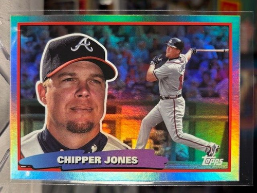 Chipper Jones PICK A CARD Topps Chrome Refractor SSP #"d HOF RC RARE Baseball - Picture 50 of 97
