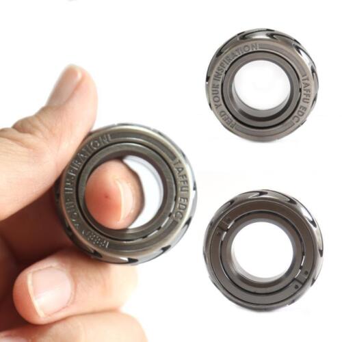 Ratchet Wheel Fidget Ring Slider Edc Toy, Metal Stress Relief for Adhd, Office - Picture 4 of 24