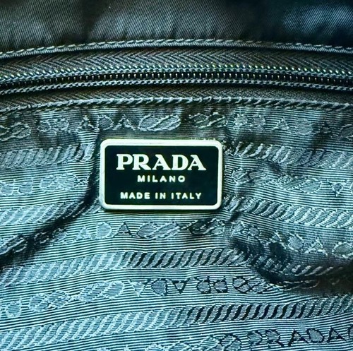 Prada Umhängetasche schwarz Nylon - Bild 10 von 10