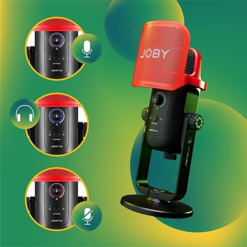 JOBY Wavo POD Desktop USB  Omnidirectional / Cardioid Microphone - Picture 11 of 18