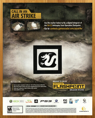 2009 Operation Flashpoint: Dragon Rising PS3 Xbox 360 Print Ad/Poster Promo Art