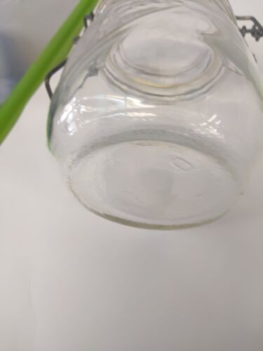 VTG LE PARFAIT SUPER French Glass Canning Storage Jar 6" Airtight Lid - Picture 3 of 11
