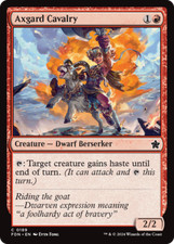 x1 Axgard Cavalry FDN Foundations MTG 189 COMMON M/NM 1x