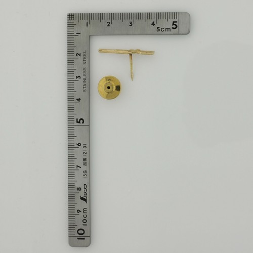 14K Gelbgold Gewehr Tie Tack um 1970 * - Bild 5 von 6