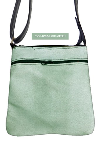 Borsa a mano US HANDMADE Crossover Body Bag con motivo "SUEDE 2" - Foto 10 di 11