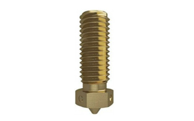 Genuine E3D Brass Volcano Nozzle - 1.75mm x 0.80mm (VOLCANO-NOZZLE-175-0800)