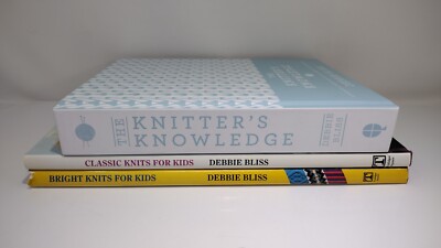 Lot (3) Debbie Bliss Knitting Books Classic Knits For Kids Knitter's  Knowledge