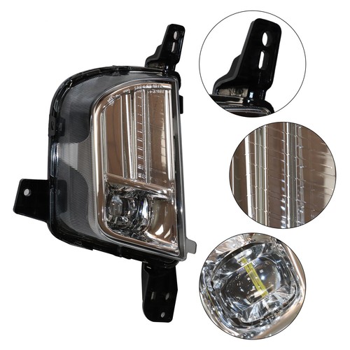 Pair For Ford Edge 2019-2022 LED Front Bumper Fog Lights Lamp w/ Cover Bezel Kit - Bild 4 von 11