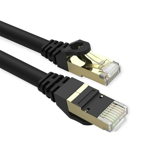 Cable Ethernet CAT 8 chapado en oro de 0,5 pies a 100 pies rj45 40 GB lote red LAN de parche - Imagen 18 de 109