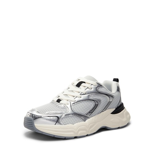 Women's Platform Chunky Fashion Sneakers Walking Y2K-Style Casual Tennis Shoes - Picture 15 of 24