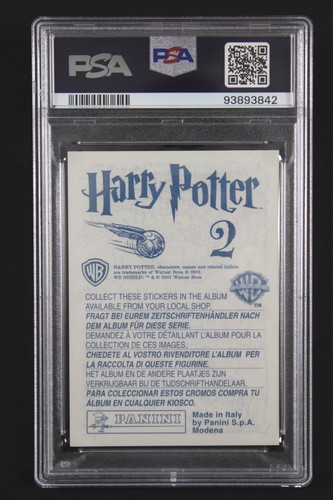 Harry Potter PSA 9 / Sticker Panini 2001 And The Philosopher's Stone #2 - Zdjęcie 2 z 2