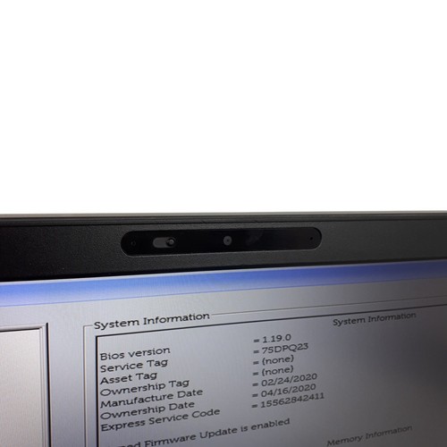 Dell Latitude 5500 15.6" Touch Laptop i7-8665U 8GB RAM No OS/SSD H2957 - Picture 5 of 13