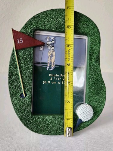 Marco de fotos con tema de golf para una foto de 3,5" x 5" ~ Golf ⛳️ - Imagen 7 de 8