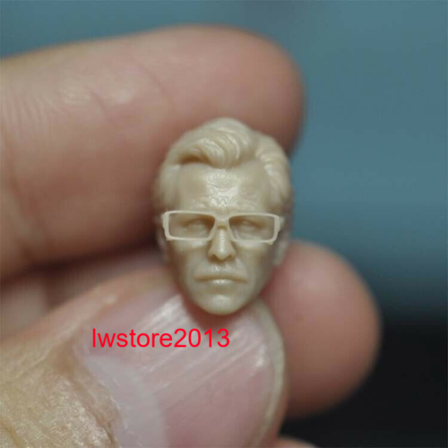1:18 Männlicher James Gordon Kopf Skulptur geschnitzt für 4 Zoll Actionfigur Körper Puppen Spielzeug - Bild 5 von 6