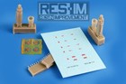 Res-Im 7244 1/72 Resin Soviet UB-16 early Rocket Launchers (4 pcs., incl.decals)