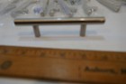 10 NEW Liberty Brand  Tubular  Style 5 1/2 inch long  3" CC Silver Cabinet Door