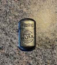 Winston Flip Top Flint  Fluid Type Lighter "No Bull"- Sparks Works